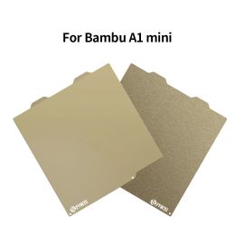 For Bamboo lab A1 Mini Smooth PEI Build Plate Textured PEI Sheet and Double Textured PEI Spring Steel Build 3d Printer Parts