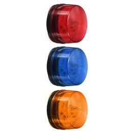 new 2024 ANPWOO High Quality Waterproof 12V 120mA Safely Security Alarm Strobe Signal Safety Warning Blue Red Orange Flashing LED LightLED