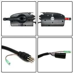 881170A3 Throttle Outboard Remote Control Box for Mercury 8 Pin Right Side Mount