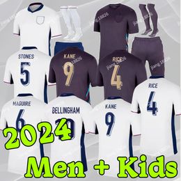 24 25 National ENGLanDS Football Shirt Goalkeeper Men Kids Kit Sets Uniform World Cup MEAD Soccer Jersey KANE STERLING RASHFORD SANCHO GREALISH MOUNT FODEN SAKA