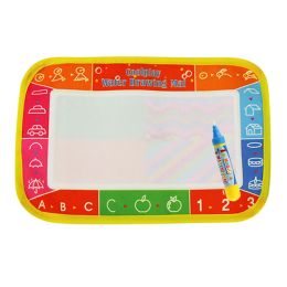 5 Types Water Doodle Mat & 1 Magic Pen Non-toxic Drawing Board Colouring Toys Painting Learning Educational Toys for Kids Gift