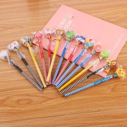 Pencils 50pcs/set Cute Cartoon Pencil with Rubber Kindergarten Prizes Gifts Stationery Children HB Pencil Wholesale Pencil for Student