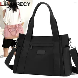 Evening Bags Waterproof Nylon Handbag Women Large Capcity Shoulder Messenger Bag Casual Lady Crossbody Multifunction Light Shopping Totes