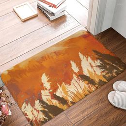 Carpets Oil Painting Reed Doormat Kitchen Carpet Entrance Door Mat Bathroom In The Bedroom Lounge Rug Home Decor Foot