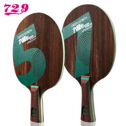 Friendship 729 Master Table Tennis Blade Green Goblin 5 / 7 Ebony Wood Ping Pong Racket Violent Attack Pingpong Paddle