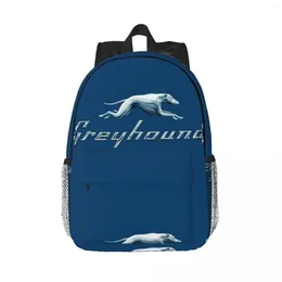 Backpack Greyhound Blue Bus Backpacks Boys Girls Bookbag Cartoon Children School Bags Laptop Rucksack Shoulder Bag Large Capacity