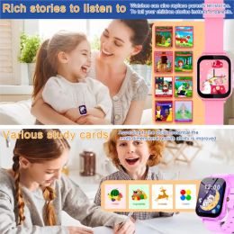 Kids Smart Watch Music Play Flashlight 22 Games Pedometer Habit Tracking Children Smartwatch Boys Girls Gifts Clock