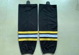 New Ice hockey socks training socks 100 polyester practice socks hockey equipment all color BLACK7358121