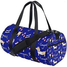 Duffel Bags Dachshund Dog Travel Tote Bag Carry On Weekender Gym For Men & Women