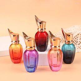 Storage Bottles 1Pc 30ML Perfume Bottle Glass Colorful Portable Refillable Travel Atomizer Empty Makeup Container Mist Spray