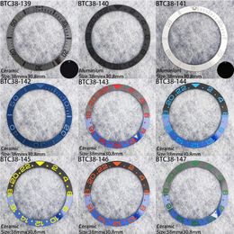 Watch Repair Kits 38mm 30.8mm Bezel Sloping Ceramic/Aluminium Diving Insert Replace Face Inserts