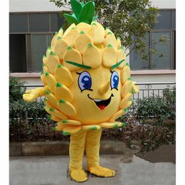 2024 halloween Pineapple Mascot Costume Fancy dress carnival Cartoon theme fancy dress For Men Women Festival Dress