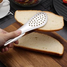 NEW BBQ Tongs Steak Stainless Steel Food Tongs Kitchen Utensils Buffet Cooking Tool Anti Heat Bread Clip Pastry Clamp Utensil Tongs- for Kitchen Utensils Cooking Tool