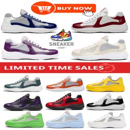 Luxury brand casual shoe design Trainer Fashion leather lace-up Donkey brand suede Black White Pink Red Blue Green retro sneakers