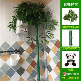 Decorative Flowers Fire Air Conditioning Heating Natural Gas Drainage Pipe Decoration Water Heater Toilet Pillar Wrapped And Shaded