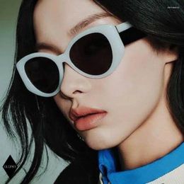 Sunglasses Fashion Show Women Designer Personalised Colour Block Girl Sun Glasses Classic Punk Polygon