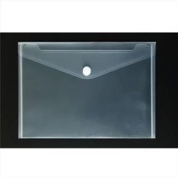 A5 10-100 pieces/set folder bag A5 folder transparent plastic file paper office supplies