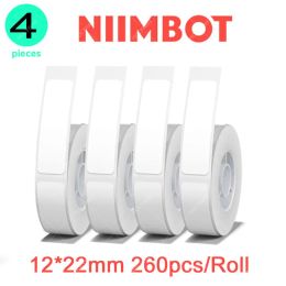 Brushes White Label Tape Transparent Label for Niimbot D11 D110 D101 Printer Label Sticker Paper Roll for Niimbot Printer Label Printer