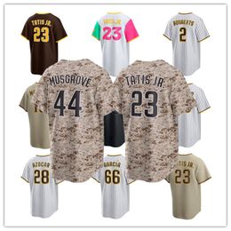 Custom Baseball Jerseys Pedro Avila Jhony Brito Dylan Cease Tom Cosgrove Yu Darvish Enyel De Los Santos Michael King Wandy Peralta Fernando Tatis Jr. Joe Musgrove