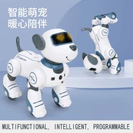 Remote Control Robots Toys for Kids Children Girls Boys RC Dog Electric Dancing Smart Sensing Machine Robotic Animals Puzzle Pet
