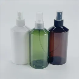 Storage Bottles 300ML X 20 Spray Empty For Perfumes 300cc PET White Container With Sprayer Pump Fine Mist Bottle Cosmetic Packing