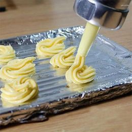 Baking Moulds Cookie Press Stainless Steel 20 Discs Maker Machine With Decorative Icing Nozzles Kitchen Tools