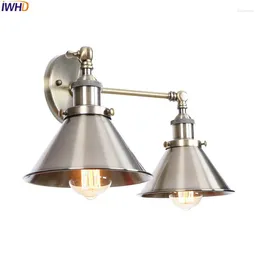 Wall Lamp IWHD Loft Style Industrial Lights Fixtures Living Room LED Edison Vintage Sconce Home Lighting Lamparas De Pared