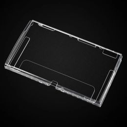 Dockable Case for Nintendo Switch OLED Model Clear Soft TPU Case Protective Case Cover for Nintendo Switch OLED Model