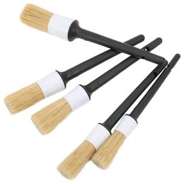 5PCS Car Detailing Brushes Car Exterior Interior Detail Brush for Car Cleaning Auto Detail Tools Dashboard Cleaning Brush