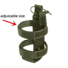 2023 New Molle Water Bottle Pouch Bag Portable Military Outdoor Travel Hiking Water Bottle Holder Kettle Carrier Bag