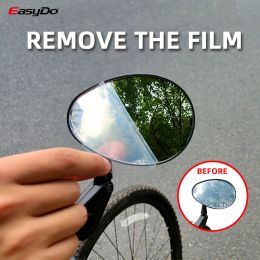 EasyDo Rearview Mirror Bicycle Bike Handlebar Mirror 360 Rotate Adjustable Back Sight Reflector Anti-fall MTB Bike Accessories