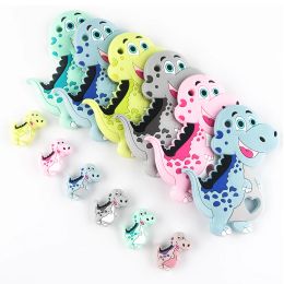 Kovict New Cat Dinosaur Silicone Beads Pendants Food Grade For DIY Jewellery Bracelets Necklace Accessories