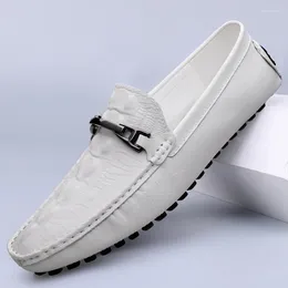 Casual Shoes Loafers Men Leather Italian Men's Moccasins Mocassin Homme Mocasines Hombre Slip-ons Loafer