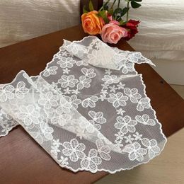 Scarves Countryside Style Triangle Bandana Cute Flower Turban Lace Hair Scarf Wraps Band Ladies