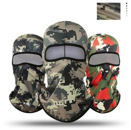 High Quality Camouflage Balaclava Mask Full Face Cover Face Mask Breathable Ski Motorcycle Cycling windproof balaclava hood Cap