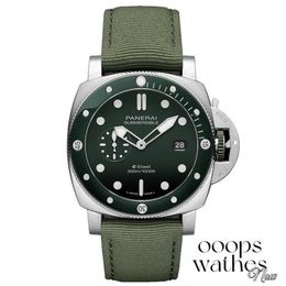 Luxury Designer Watches Wristwatches Full Diving Pam01287 Watch Diameter 44mm Automatic Mechanical Mens Waterproof Stainless Steel h Iris