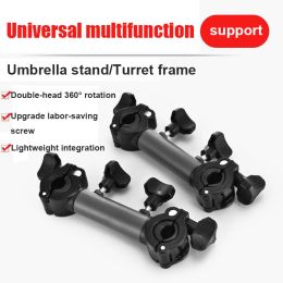 Tools Portable 360 Degree Fishing Chair Umbrella Stand Holder Multifunctional Fixed Clamp Turret Frame Universal Umbrella Frame