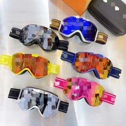 Light Luxury, High-End, Fashionable Goggles, Trendy Skiing Protective Gear Gift Box