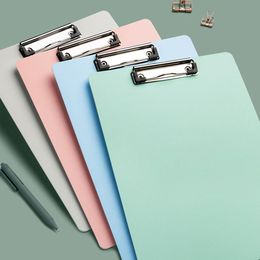 School Office Stationery Supplies Document Paper Holder Clip Board Splint Memo Clip Writing Pad Plastic Clipboard File Folder