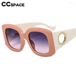 Sunglasses 56942 Ladies Brand Design Lady Luxury Hollow Out Legs Sunshade Mirror Outdoors Large Size Protection Shades Uv400