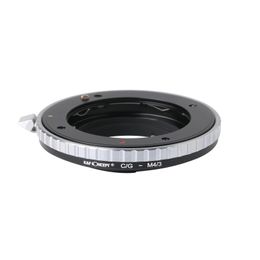 K F Concept M26121 Contax G Lenses to M43 MFT Lens Mount Adapter Camera body 240327