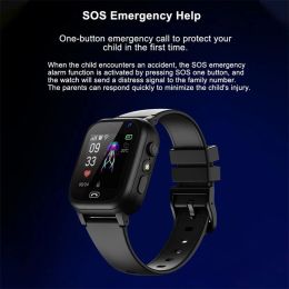 Children'S 4G Video Call Smartwatch SOS GPS Positioning SIM Card Long Life Gift For Boys And Girls HD Camera Waterproof Watch