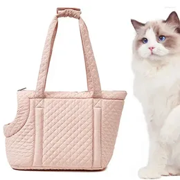 Cat Carriers Head-Out Carrier Breathable Waterproof Cloth Soft Sided Tote Bag For Small Dogs Portable Pet Travel Functional Purse