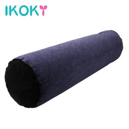IKOKY Sex Furniture Magic Cushion Inflatable Sofa Adult Game Sexual Position Love Pillow Flocking Toys for Couples 240312
