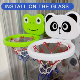 Children Mini Cute Little Bathroom Shooting Ball Toy Basketball Game Baby Bathtub Water Play Set Outdoor Toy For Kid Gift