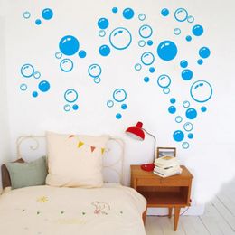 DIY Wandkunst Kinder Badezimmer Waschraum Duschfliesen abnehmbares Dekor Home Decal Mural Dekorationsaufkleber Aufkleber Blasen Blasen