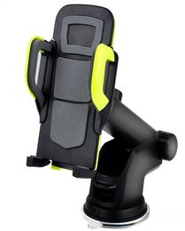 Car Phone Holder Mount Stand Support Dashboard Windshield Cell Phone Holder for Car with Flexible Arm Universal for Iphone Samsung3003506