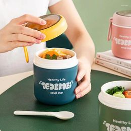 Dinnerware Stainless Steel Cup Convenient Design Breakfast Box Soup Can Lightweight And Durable Comfortable Porridge Safe