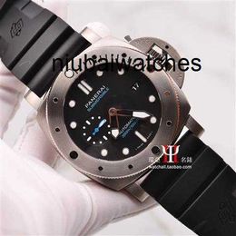 Watches for Luxury Mens Mechanical Watch in Diving 47mm Titanium Alloy Brand Italy Sport