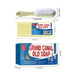 Laundry Soap Hand Wash Bar Coconut Oil Soaps Laundry Stain Remover for Delicate Wash 200-gram for Underwear Underpant